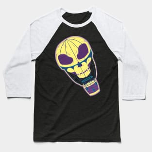 Hot Air Skull Baseball T-Shirt
